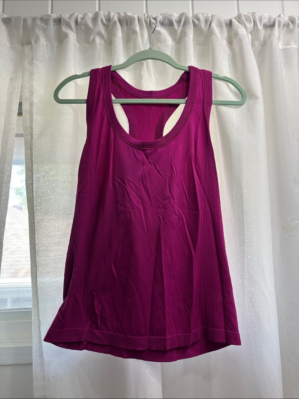 Old Navy Magenta Racerback Tank Top